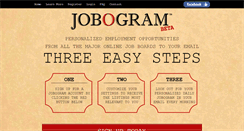 Desktop Screenshot of jobogram.com